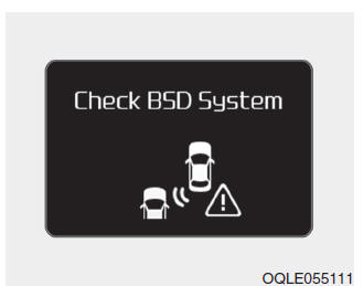 Sistema de deteção do ponto cego (BSD)