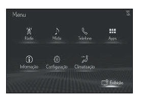 Dispositivos de memória DVD / USB / AUX